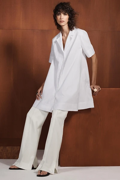 ZW COLLECTION SHORT SLEEVE SHIRT DRESS