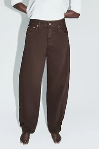 JEANS TRF BALLOON TAILLE NORMALE AVEC BRIDE