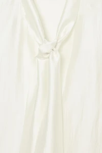 CHEMISE SATINÉE À NŒUDS ZW COLLECTION