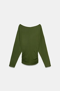 LONG SLEEVE T-SHIRT WITH STUDS