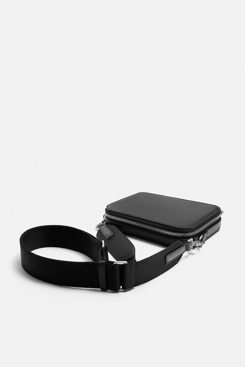 LEATHER CROSSBODY BAG
