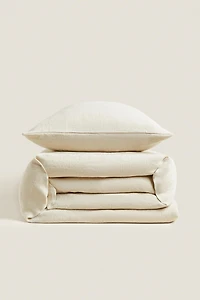 COUVRE-LIT LIN DÉLAVÉ (400 G/M²)