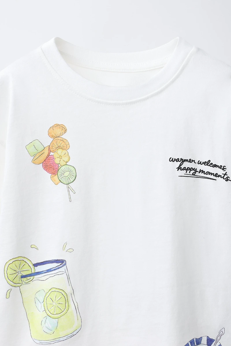 LEMONADE PRINT T-SHIRT