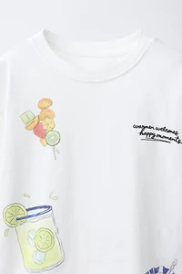 LEMONADE PRINT T-SHIRT