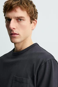 AARON LEVINE X ZARA POCKET T-SHIRT