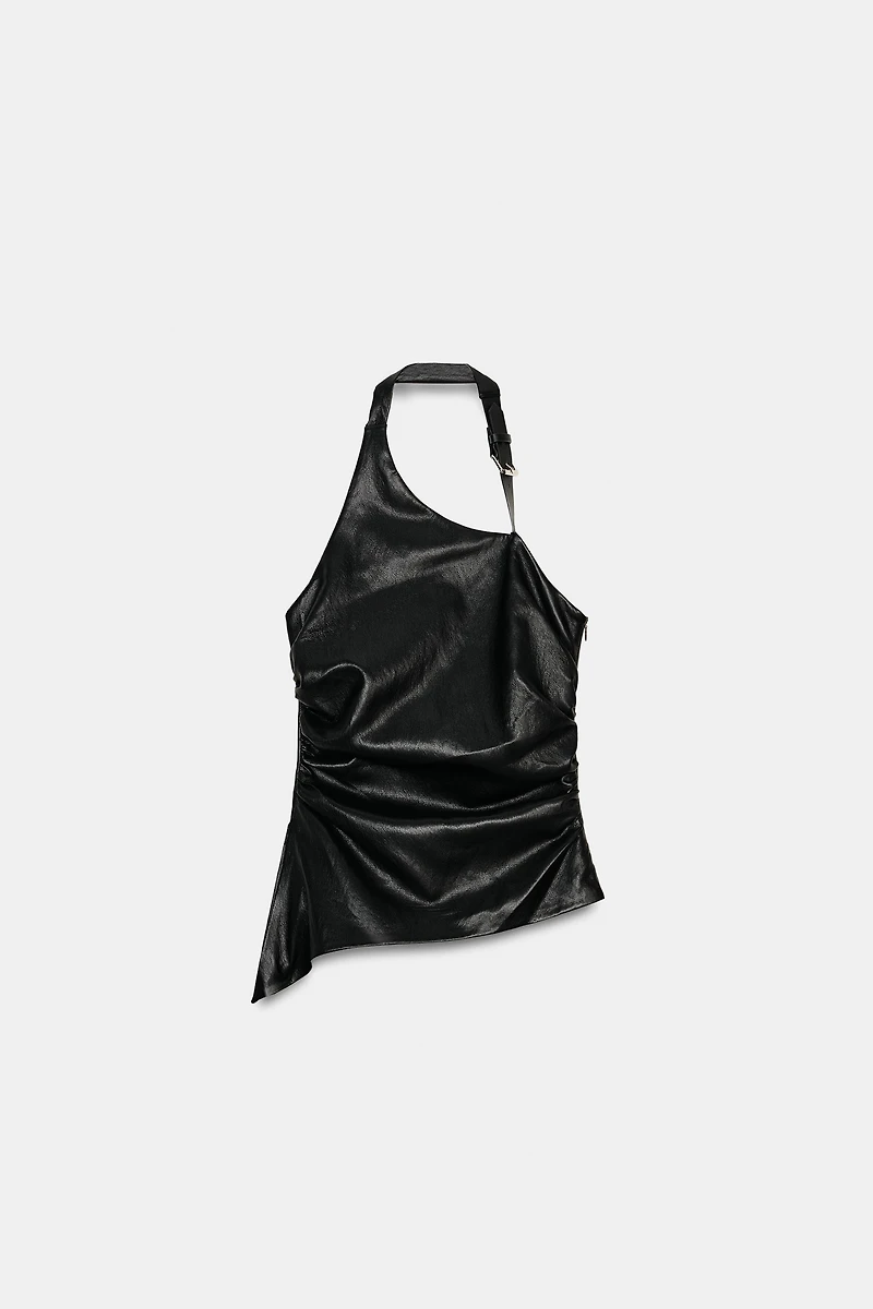 TOP HALTER AVEC BOUCLE