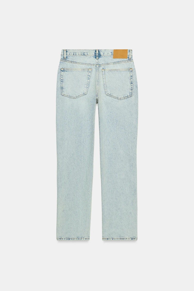 ZW COLLECTION RELAXED LOW-RISE JEANS
