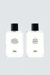 BLUE SPIRIT SUMMER + GREEN SAVAGE SUMMER EDT 2 X 90 ML (3.04 FL. OZ)