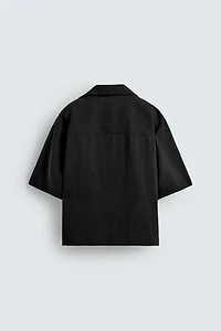 RELAXED FIT FLOWY SHIRT