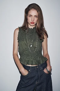 BEADED TOP ZW COLLECTION