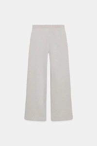PANTALON MOLLETON ÉTIQUETTE