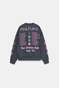 PINK FLOYD© WASHED-EFFECT SWEATSHIRT