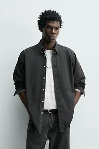 REGULAR FIT COTTON SHIRT