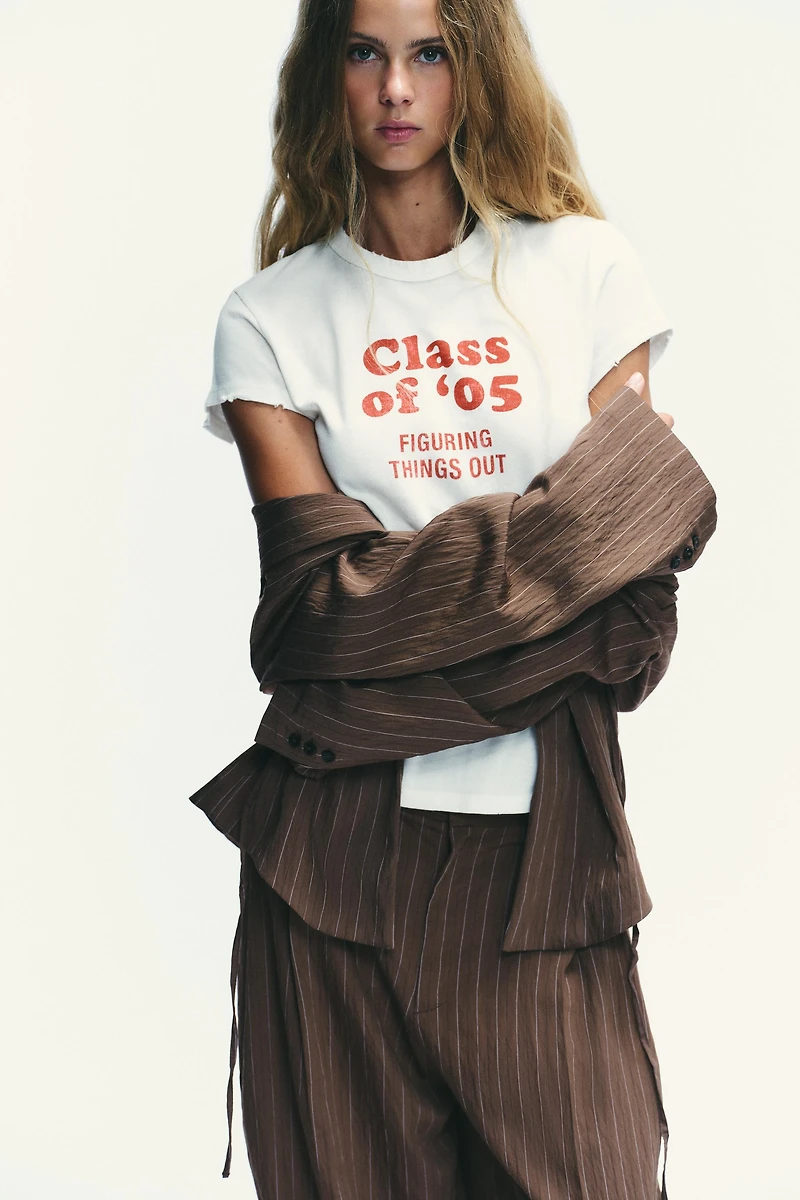 T-SHIRT RUSTIQUE TEXTE
