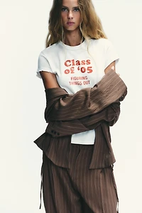 T-SHIRT RUSTIQUE TEXTE