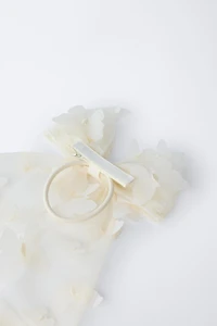 BUTTERFLY BOW BARRETTE HAIR TIE
