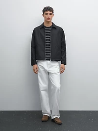 Water-repellent 100% cotton jacket