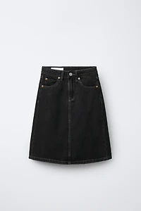 DENIM MIDI SKIRT