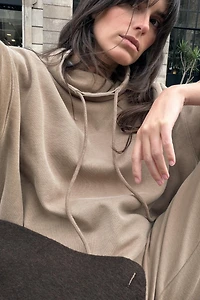 SWEAT INTERLOCK EFFET DÉLAVÉ