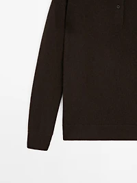Pull 100 % cachemire avec poche