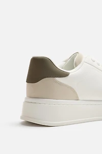 HEEL DETAIL SNEAKERS