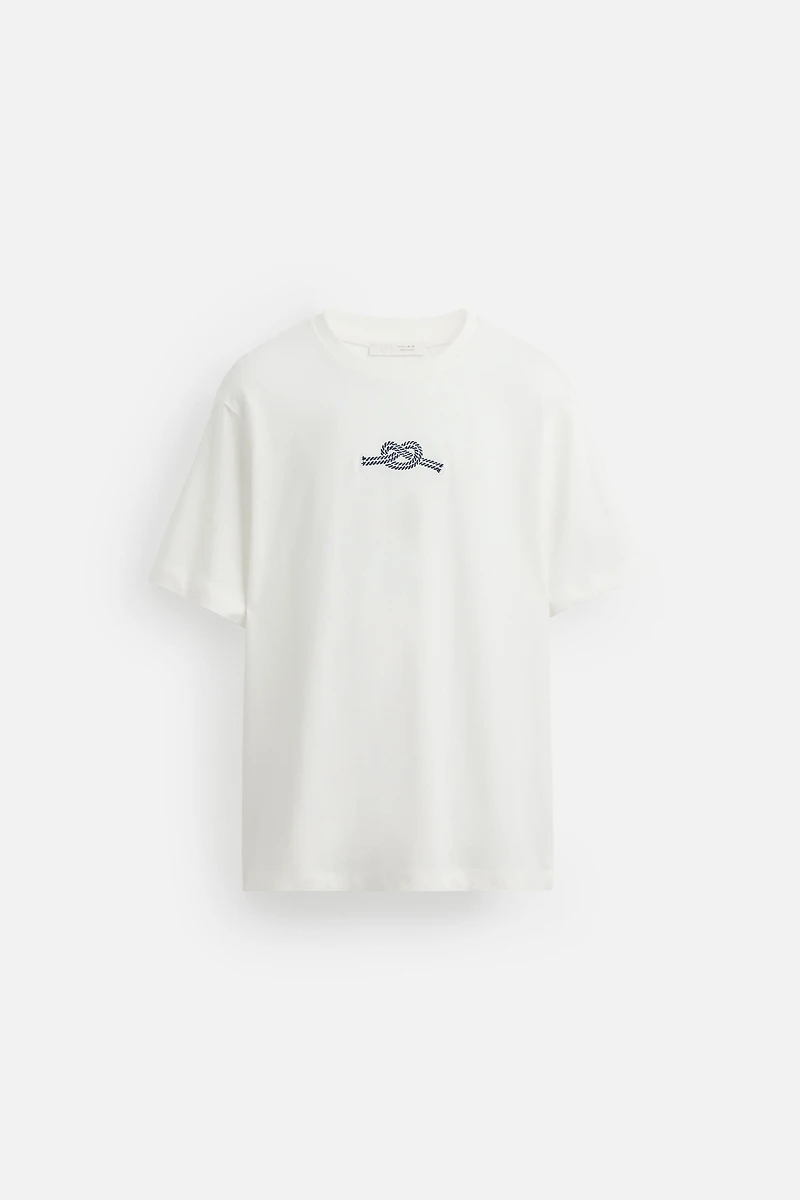 COMBINED EMBROIDERY T-SHIRT