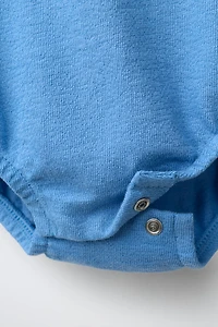 POLO COLLAR BODYSUIT