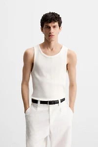 TEXTURED TANK TOP