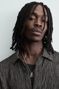 CHEMISE FLUIDE EN JACQUARD