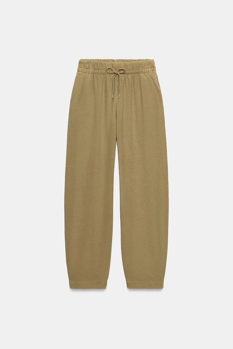 WASHED EFFECT PANTS