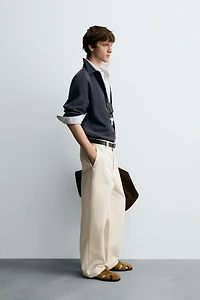 RELAXED FIT FLOWY SHIRT