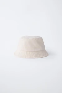 CONTRAST STITCH BUCKET HAT
