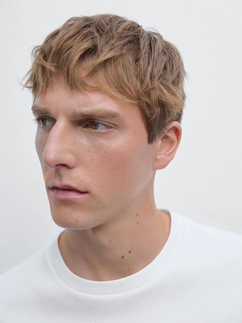 T-shirt 100 % coton mercerisé