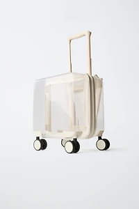 TRANSPARENT TRAVEL SUITCASE