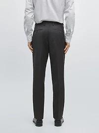 Cold wool suit trousers