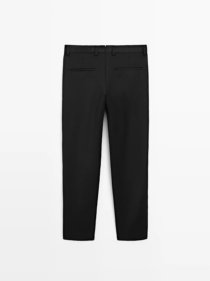 100% cool wool trousers - LIMITED