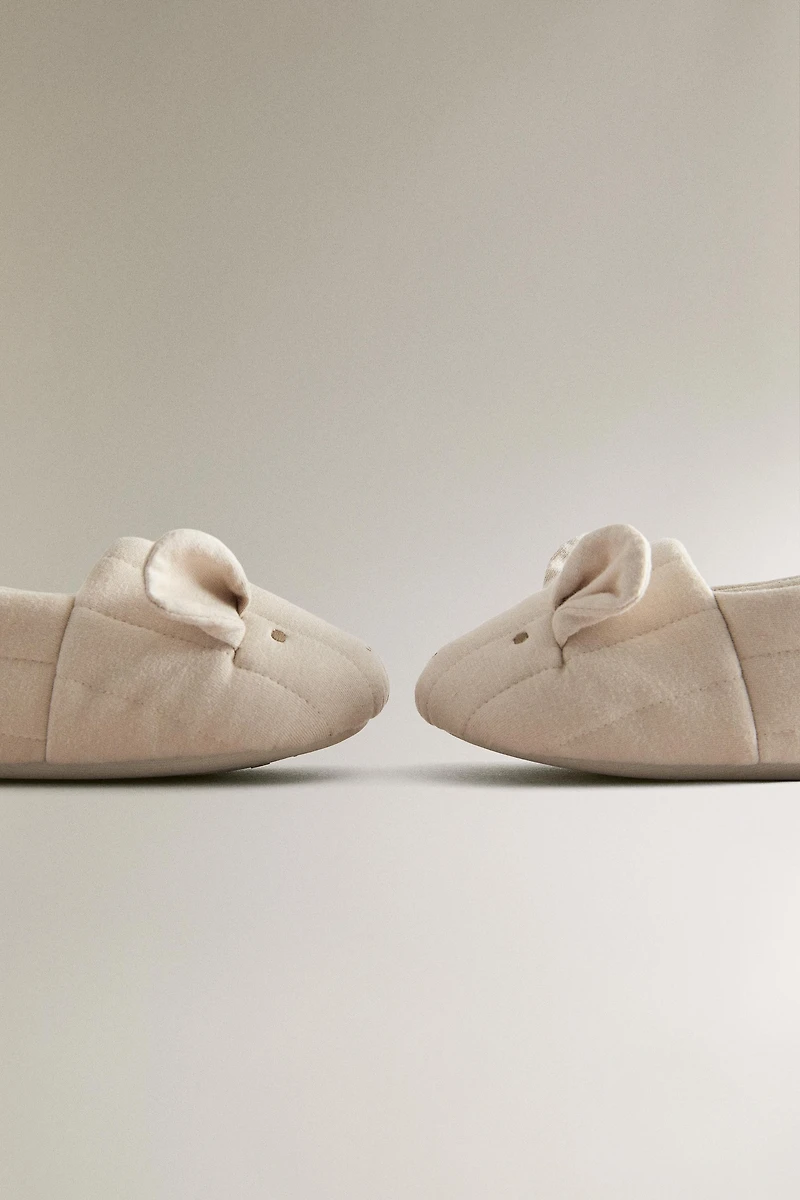 CHILDREN'S ANIMAL SLIPPERS