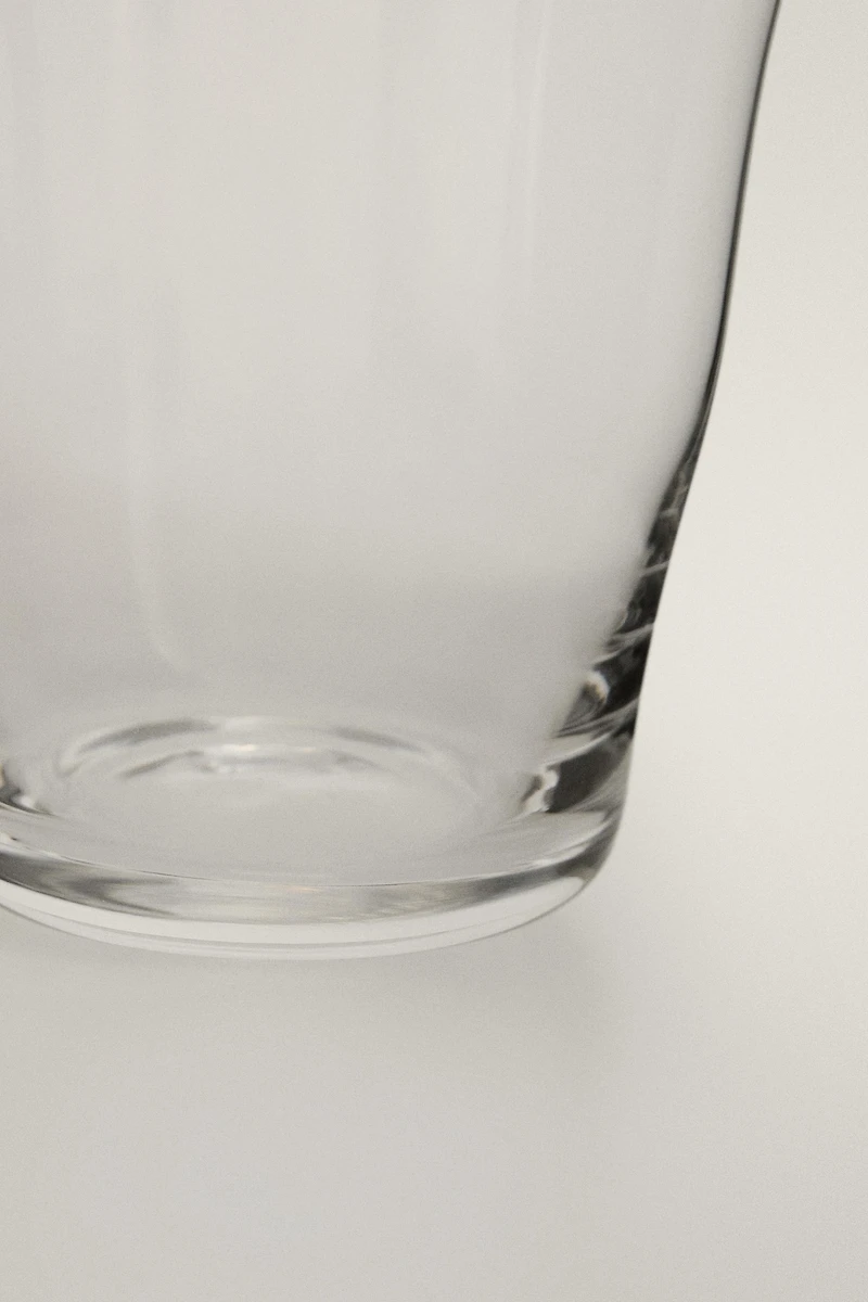WAVY GLASS TUMBLER