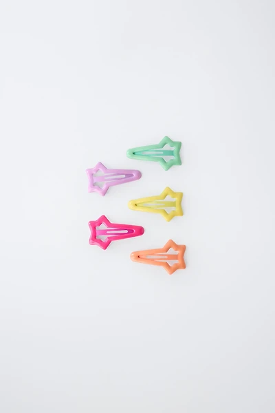 PACK OF FIVE STAR CLIPS