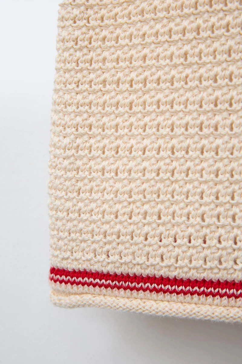 BOW KNIT TOP