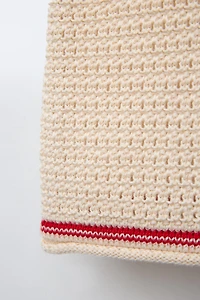 BOW KNIT TOP