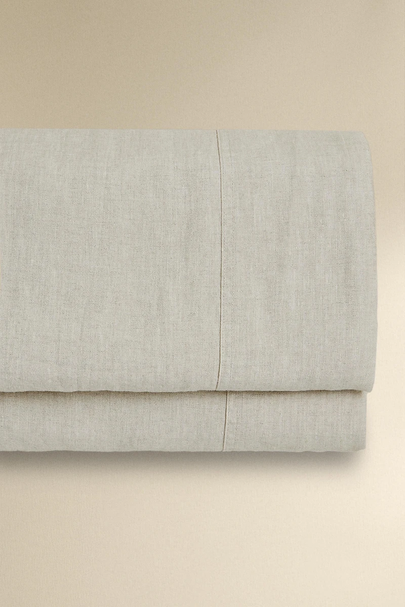 DRAP PLAT LIN LAVÉ (160 GxM²)