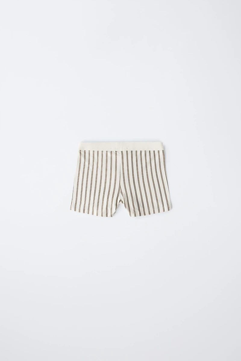 6- ANS/ LOT DE CINQ BOXERS À RAYURES