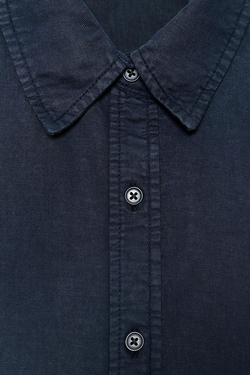 LINEN COTTON SHIRT