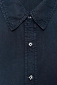 LINEN COTTON SHIRT