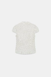 RUCHED FITTED SHIRT