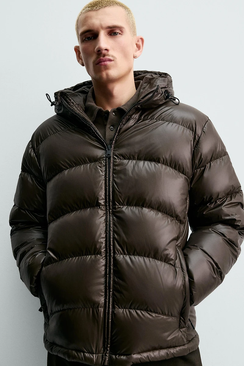 80% DOWN - 20% FEATHER WATER REPELLENT PUFFER JACKET ORIGINS