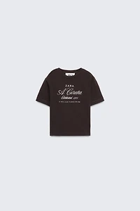 50TH ANNIVERSARY TEXT PRINT T-SHIRT