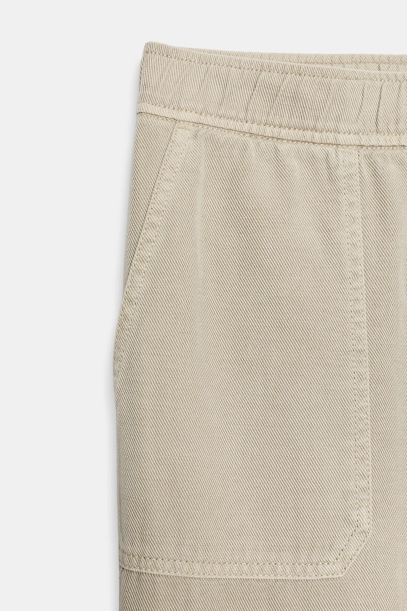 ELASTIC WAIST PANTS