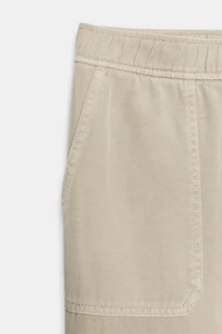 ELASTIC WAIST PANTS